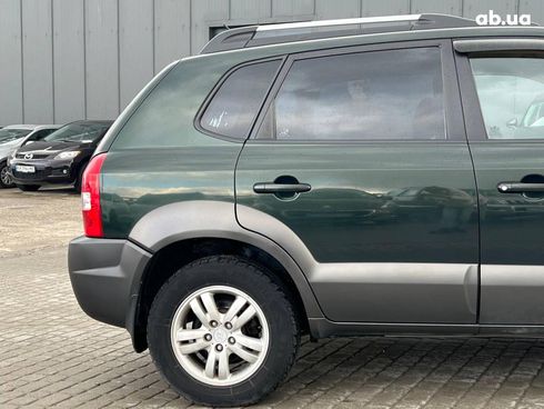 Hyundai Tucson 2007 зеленый - фото 6