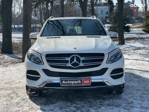 Mercedes-Benz GLE-Класс 2017 белый - фото 2