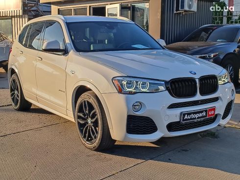 BMW X3 2016 белый - фото 21