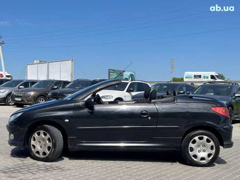Peugeot 206 2003 черный - фото 10