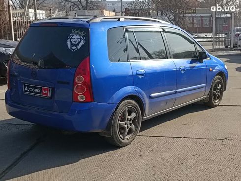 Mazda Premacy 2003 синий - фото 12