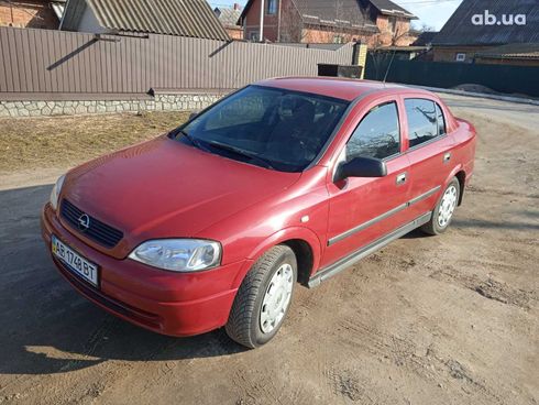 Opel Astra G 2008 красный - фото 5