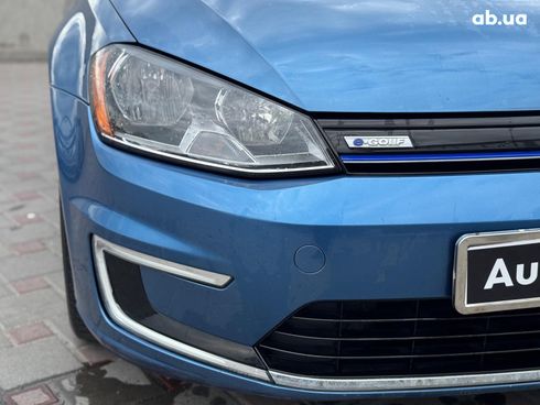 Volkswagen e-Golf 2016 синий - фото 9