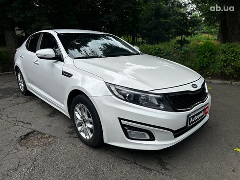 Kia K5 2013 белый - фото 3