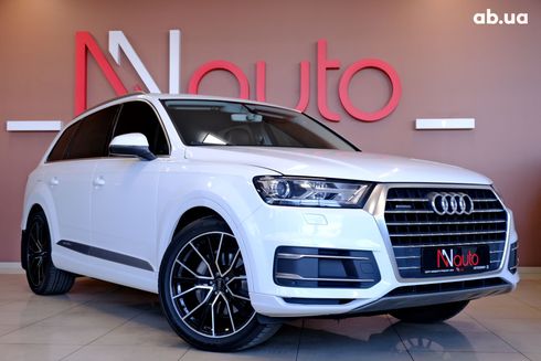 Audi Q7 2016 белый - фото 4