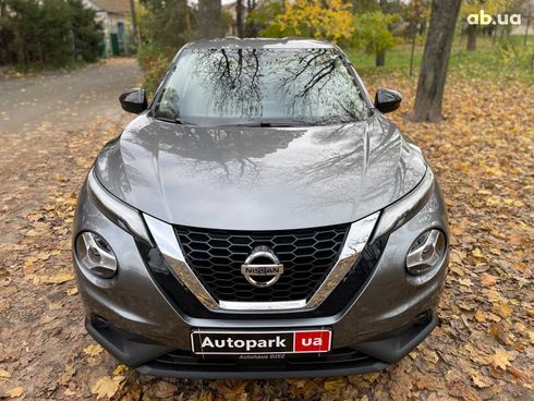 Nissan Juke 2021 серый - фото 4