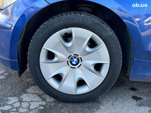 BMW 1 серия 2008 синий - фото 11