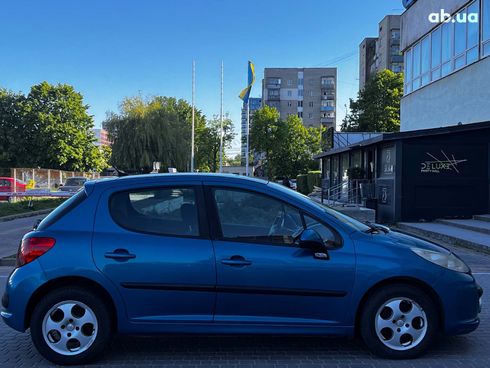 Peugeot 207 2007 синий - фото 9
