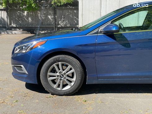 Hyundai Sonata 2016 синий - фото 12