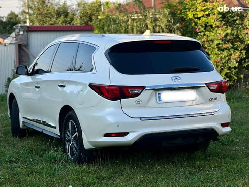 Infiniti QX60 2017 белый - фото 9