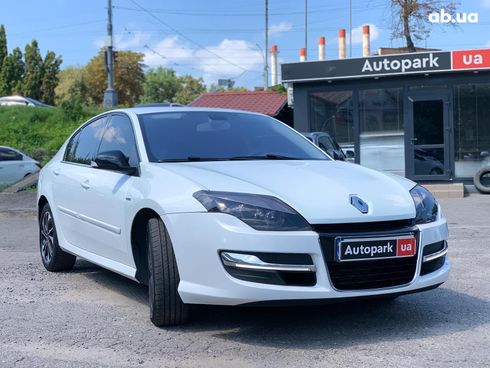 Renault Laguna 2015 белый - фото 3