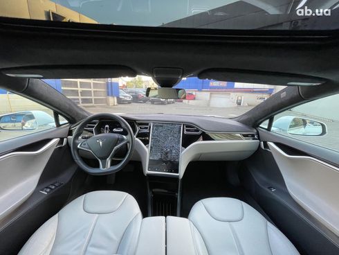 Tesla Model S 2015 белый - фото 25