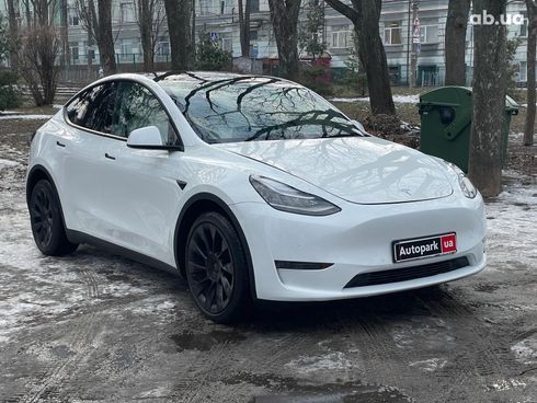 Tesla Model Y 2020 белый - фото 3