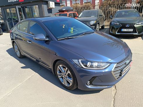 Hyundai Elantra 2017 синий - фото 8