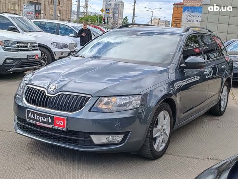 Skoda Octavia 2015 серый - фото 13