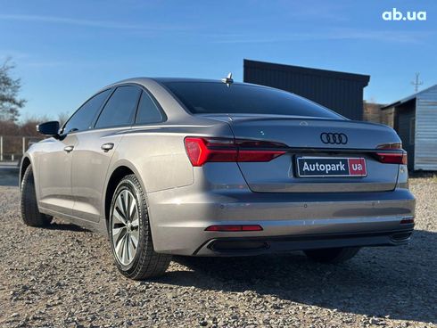 Audi A6 2019 серый - фото 11