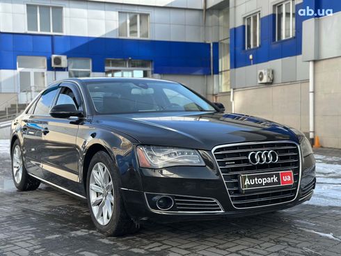 Audi A8 2010 черный - фото 4