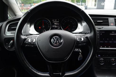 Volkswagen e-Golf 2015 синий - фото 15