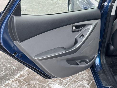 Hyundai Elantra 2015 синий - фото 15