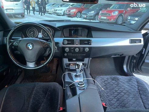 BMW 5 серия 2008 черный - фото 25