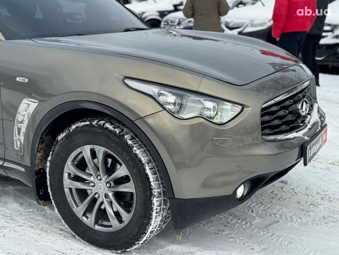 Infiniti fx 35 2008 серый - фото 4