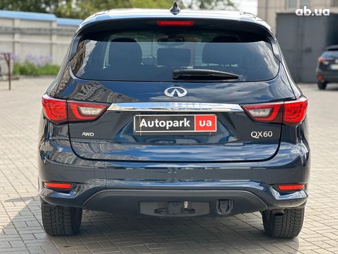 Infiniti QX60 2020 синий - фото 5