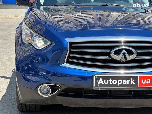 Infiniti QX70 2016 синий - фото 4