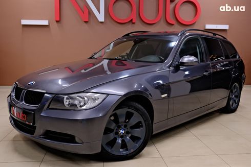 BMW 3 серия 2007 серый - фото 2