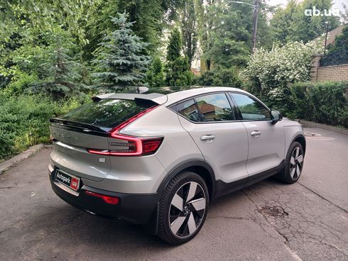 Volvo C40 2022 серый - фото 9