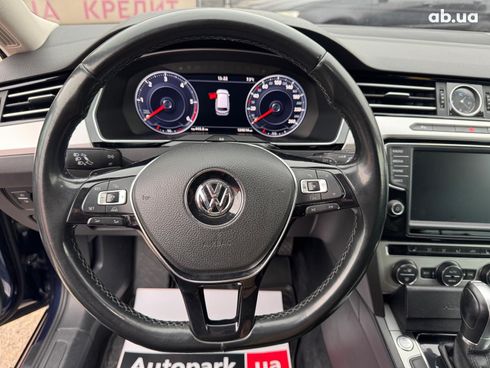 Volkswagen passat b8 2015 синий - фото 23