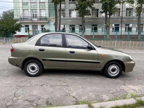 Daewoo Lanos 2007 зеленый - фото 7
