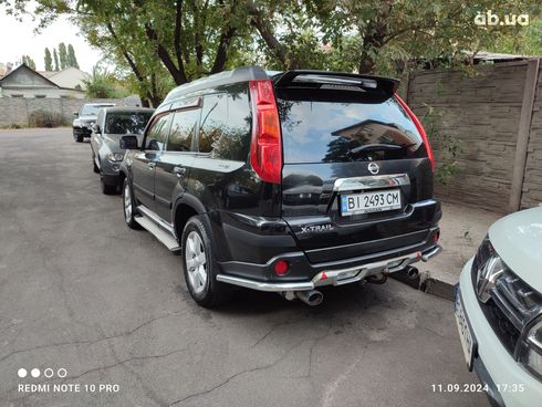 Nissan X-Trail 2008 черный - фото 11