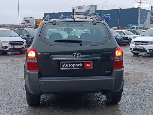 Hyundai Tucson 2008 зеленый - фото 8