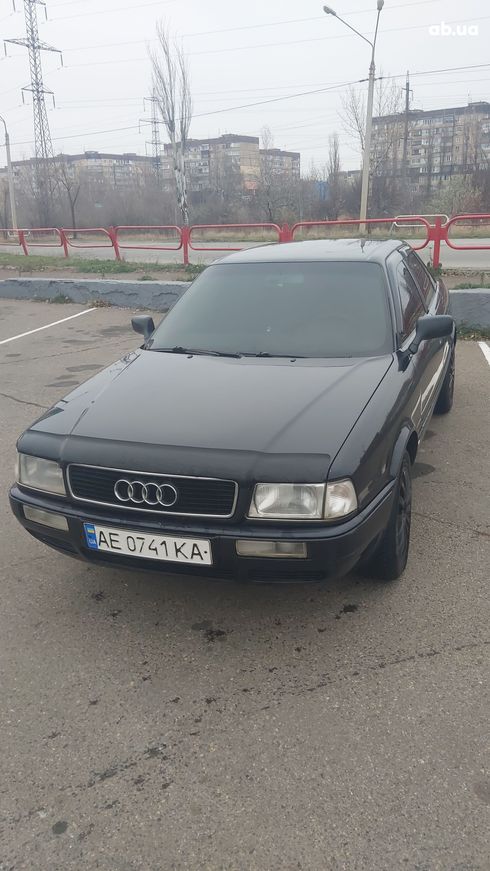 Audi 80 1992 синий - фото 8