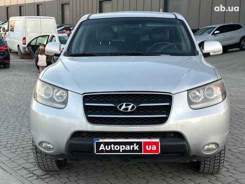 Hyundai Santa Fe 2009 серый - фото 2