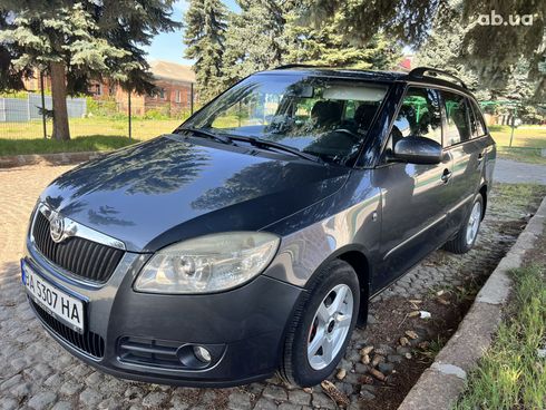 Skoda Fabia 2007 серый - фото 2