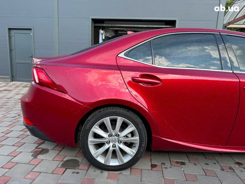 Lexus is 250 2013 красный - фото 11