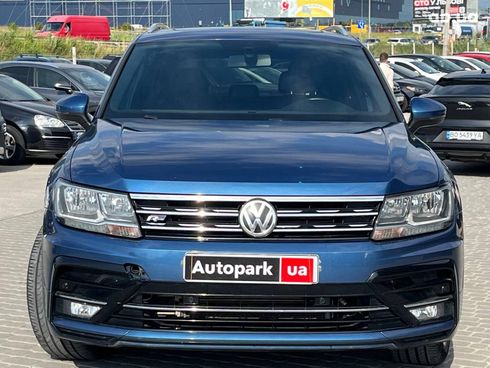 Volkswagen Tiguan 2018 синий - фото 2