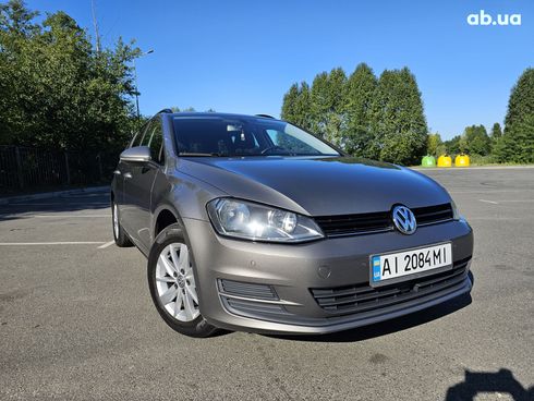 Volkswagen Golf 2015 серый - фото 9