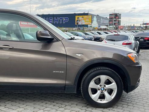 BMW X3 2010 коричневый - фото 12