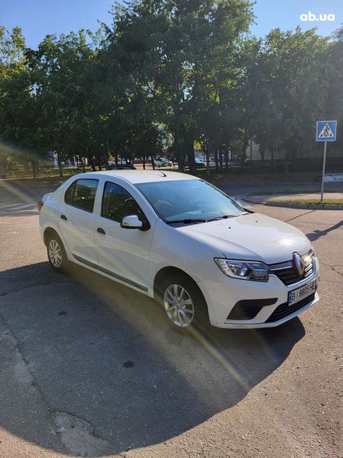 Renault Logan 2021 белый - фото 6