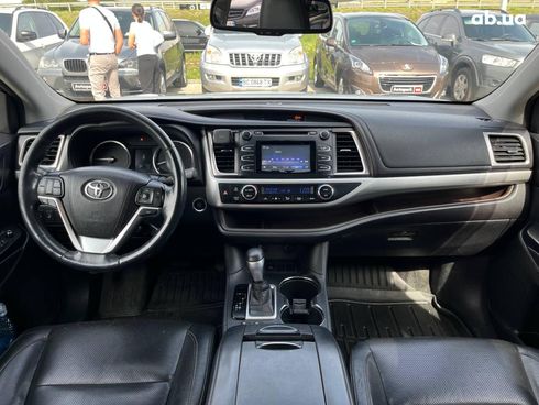 Toyota Highlander 2016 серый - фото 30