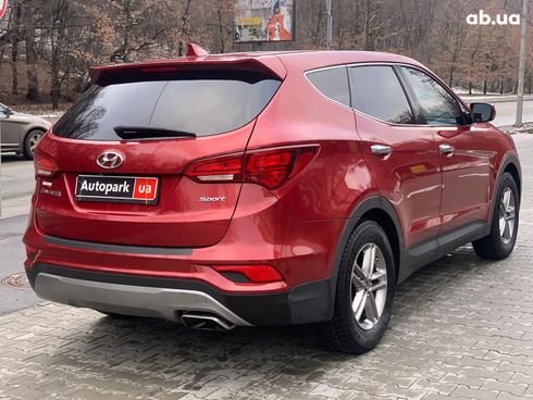 Hyundai Santa Fe 2016 красный - фото 6