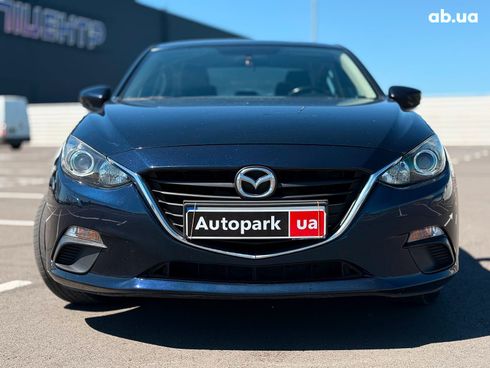 Mazda 3 2014 синий - фото 2