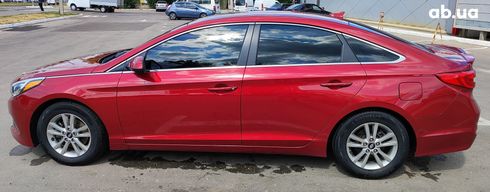 Hyundai Sonata 2014 красный - фото 3