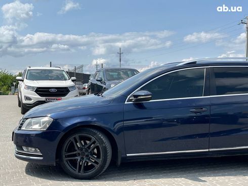 Volkswagen passat b7 2011 синий - фото 15