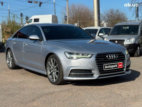 Audi A6 2015 серый - фото 6