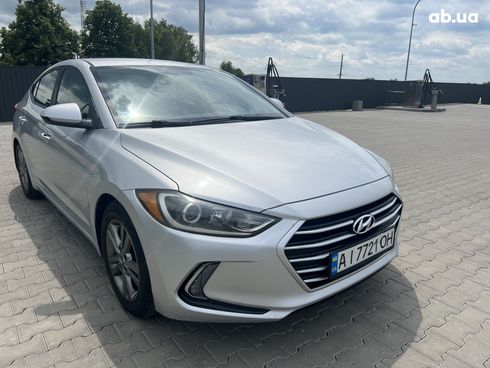 Hyundai Elantra 2017 серый - фото 2