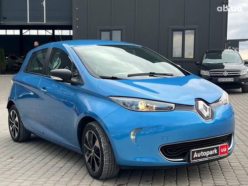 Renault Zoe 2019 синий - фото 3