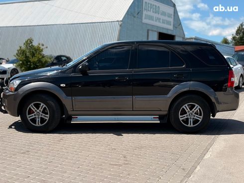 Kia Sorento 2008 черный - фото 4